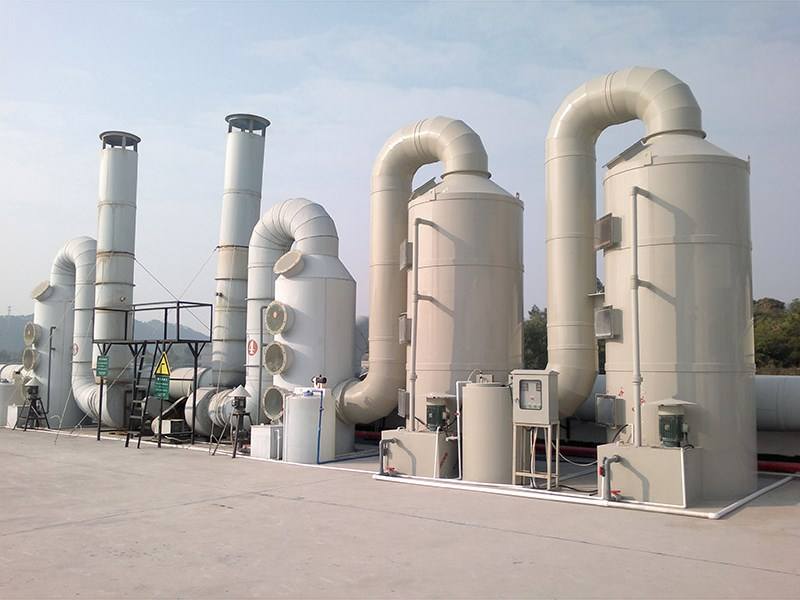 如何提高共享玻璃钢净化塔的整体排气量？